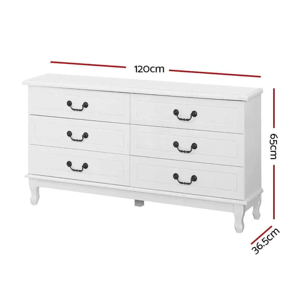 6 Chest of Drawers