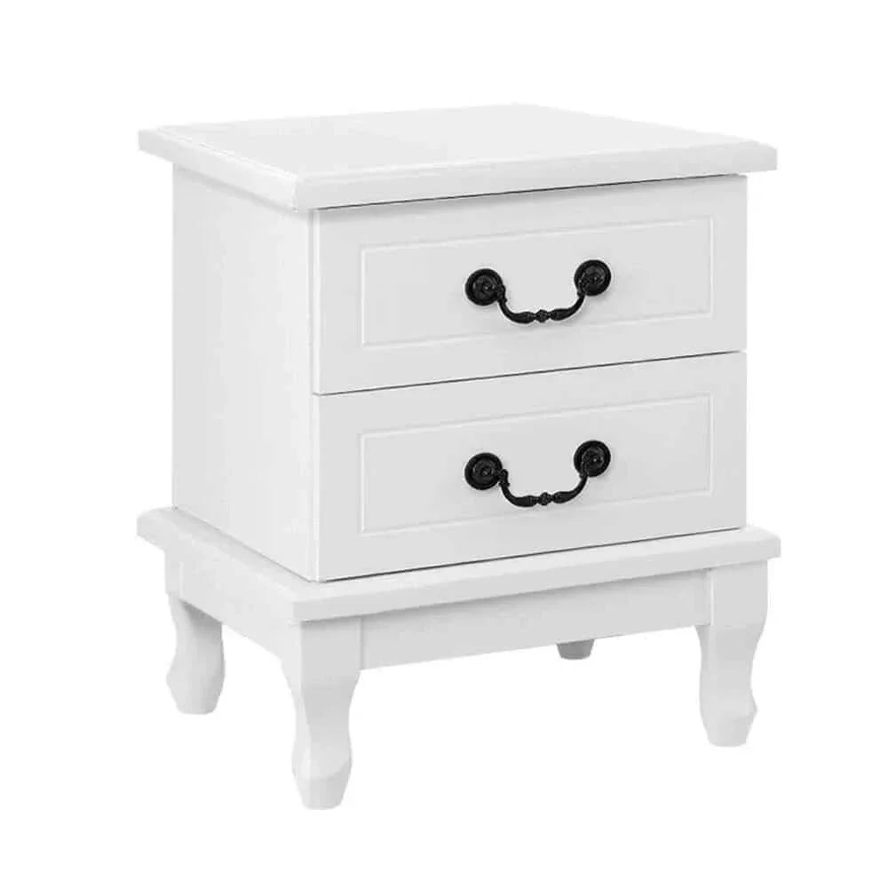 white drawer nightstand-Upinteriors