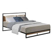 small double metal bedframe