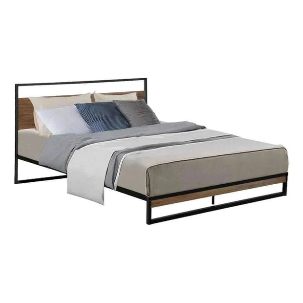 Bed Frame Queen Size Metal Frame 