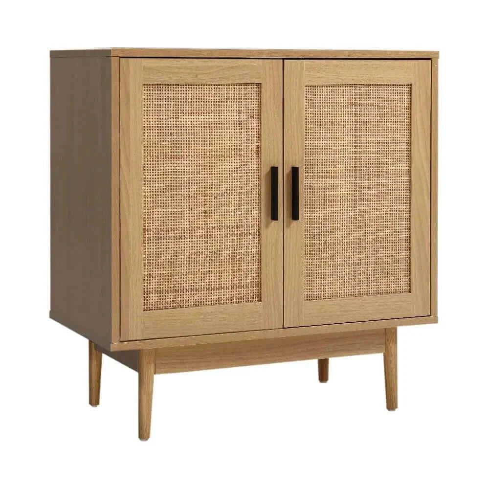 Rattan storage buffet