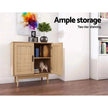 Rattan storage buffet