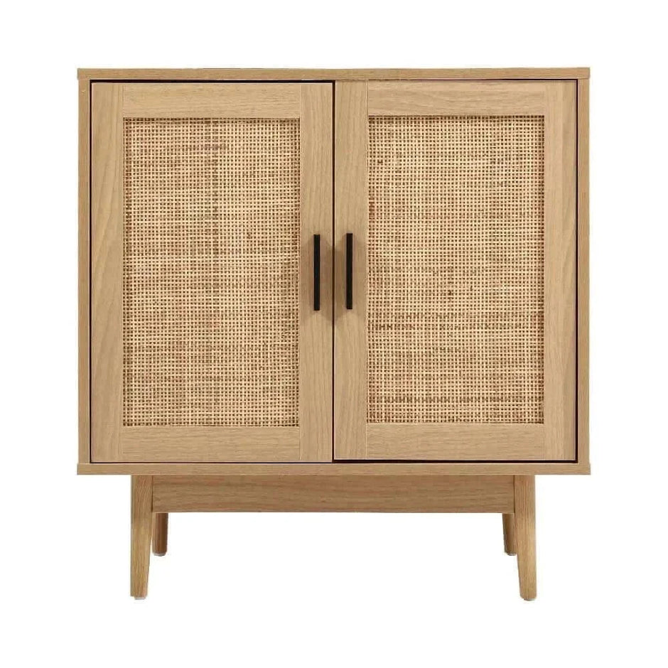 Rattan storage buffet