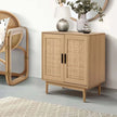 Rattan storage buffet