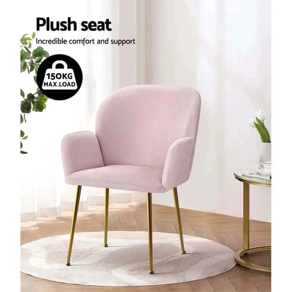 upholstered dining armchair