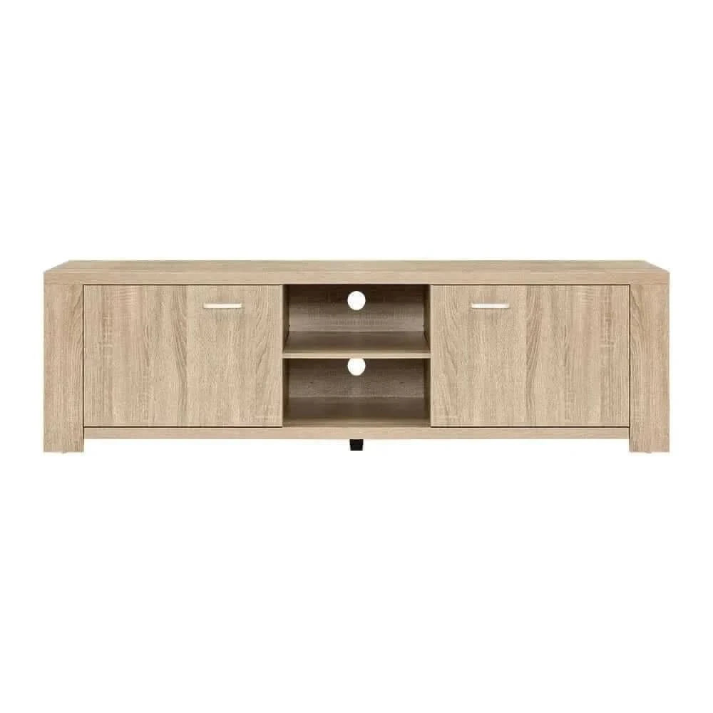 Artiss TV Cabinet Entertainment Unit 160cm Oak Maxi