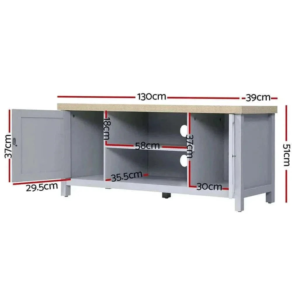 Artiss TV Cabinet Entertainment Unit Stand French Provincial Storage S
