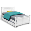 single bed frame with storage