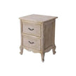 oak wood nightstand