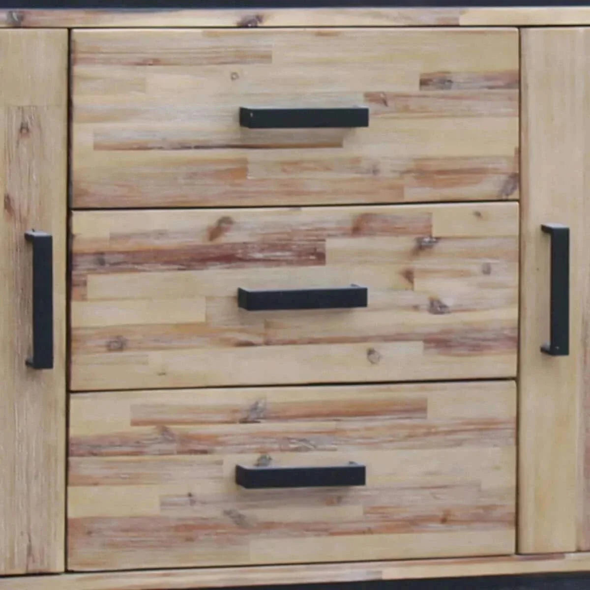 Buffet Sideboard Solid Wood with Drawers