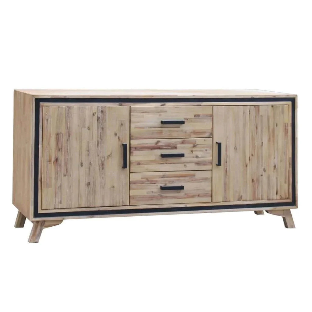 Buffet Sideboard Solid Wood with Drawers-Upinteriors