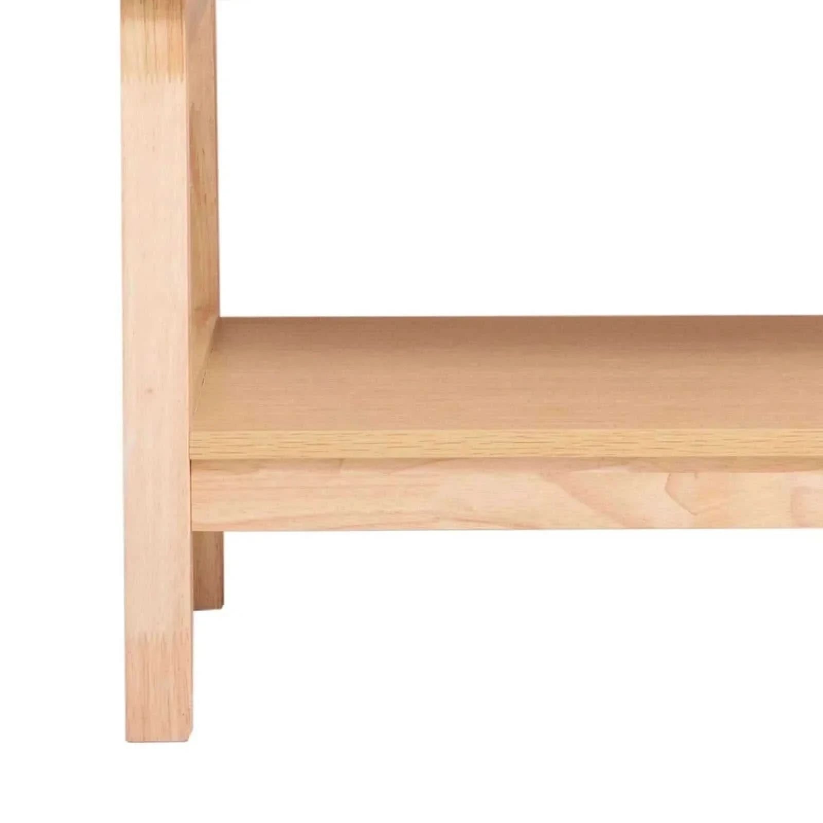 Casa Decor Santiago Rattan Table Nightstand - Oak