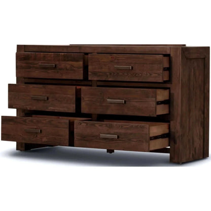 Drawers Solid Wood Storage Cabinet 