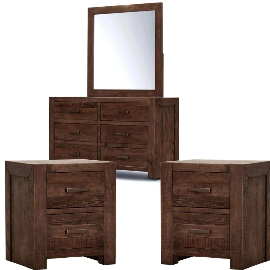 dresser bedside table set