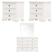 white dresser and nightstand bedroom set