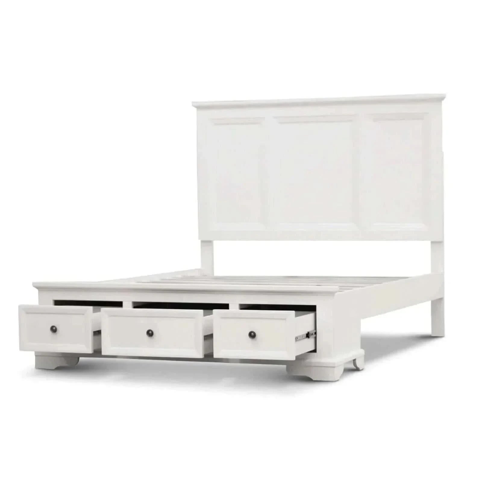 Celosia 5pc King Bed And Bedroom Furniture - White