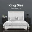 King Bed and Bedroom furniture White