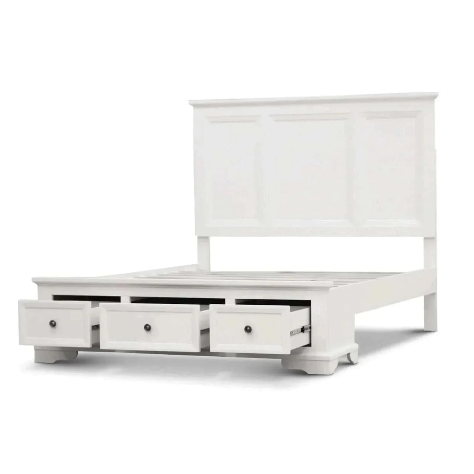 Celosia 5pc Queen Bed And Bedroom Furniture White
