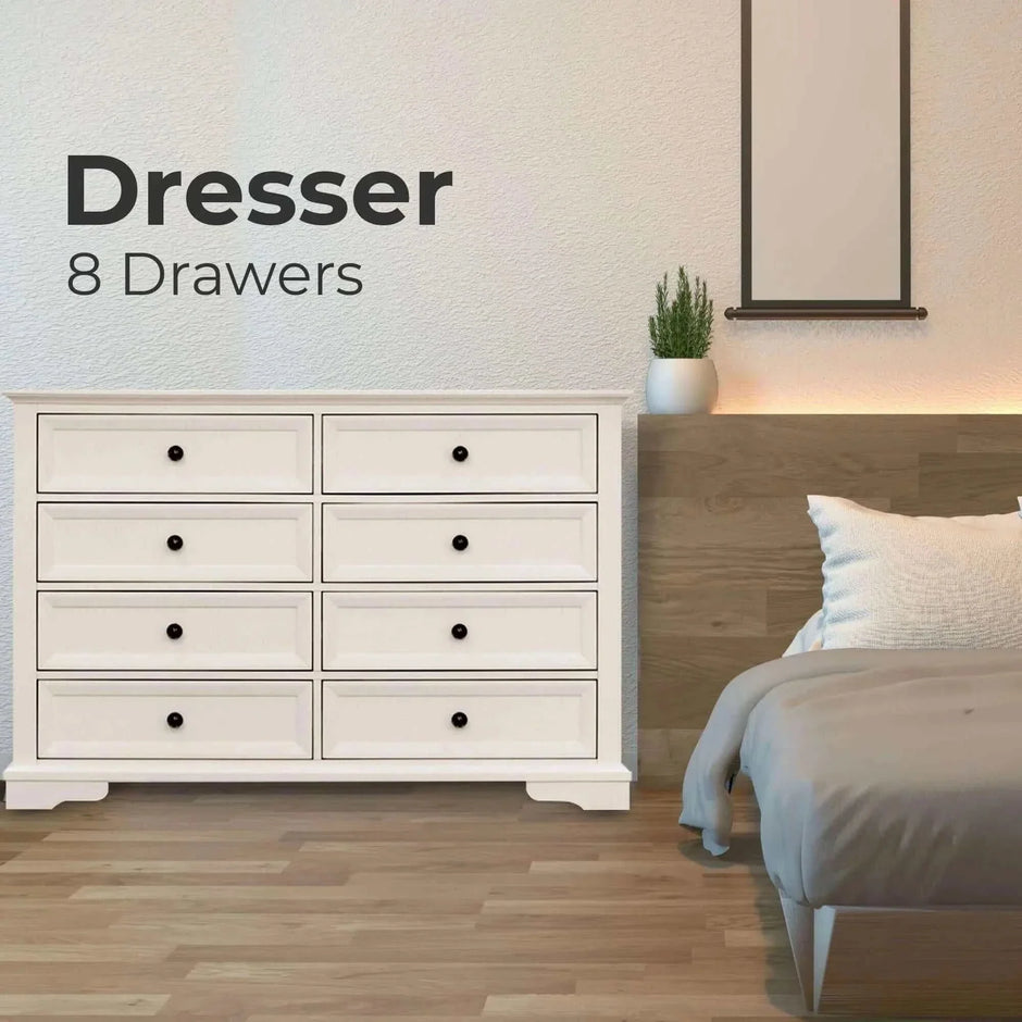 Drawer storage Cabinet White