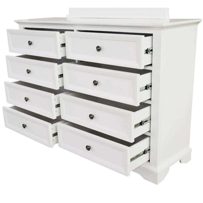Celosia Dresser 8 Chest of Drawers Bedroom Acacia Timber Storage Cabin