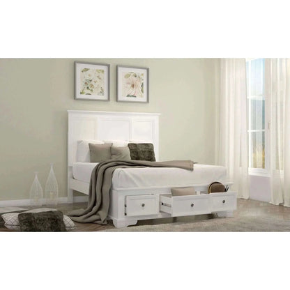 Celosia Queen Size Bed Frame Timber Mattress Base With Storage Drawers