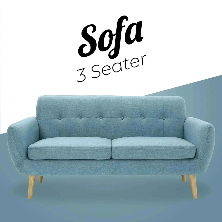 3 seater and 1 seater sofa set