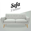 3 seater sofa and chair