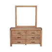 6 Drawer Dresser with mirror