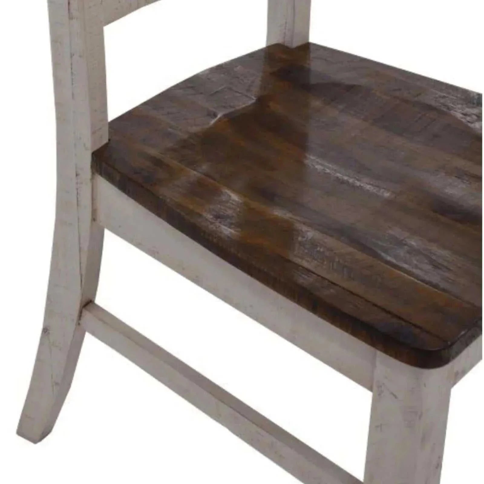 Solid wood chair set 4