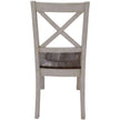 Solid wood chair set 4