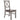 Solid wood chair set 6-Upinteriors