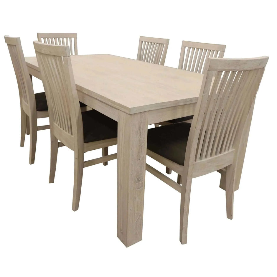 dining table and 6 chairs