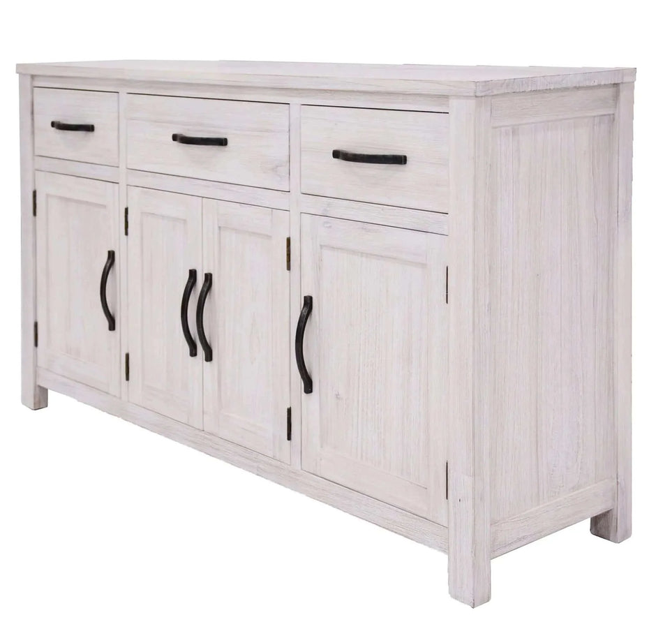 slim Buffet Table White 