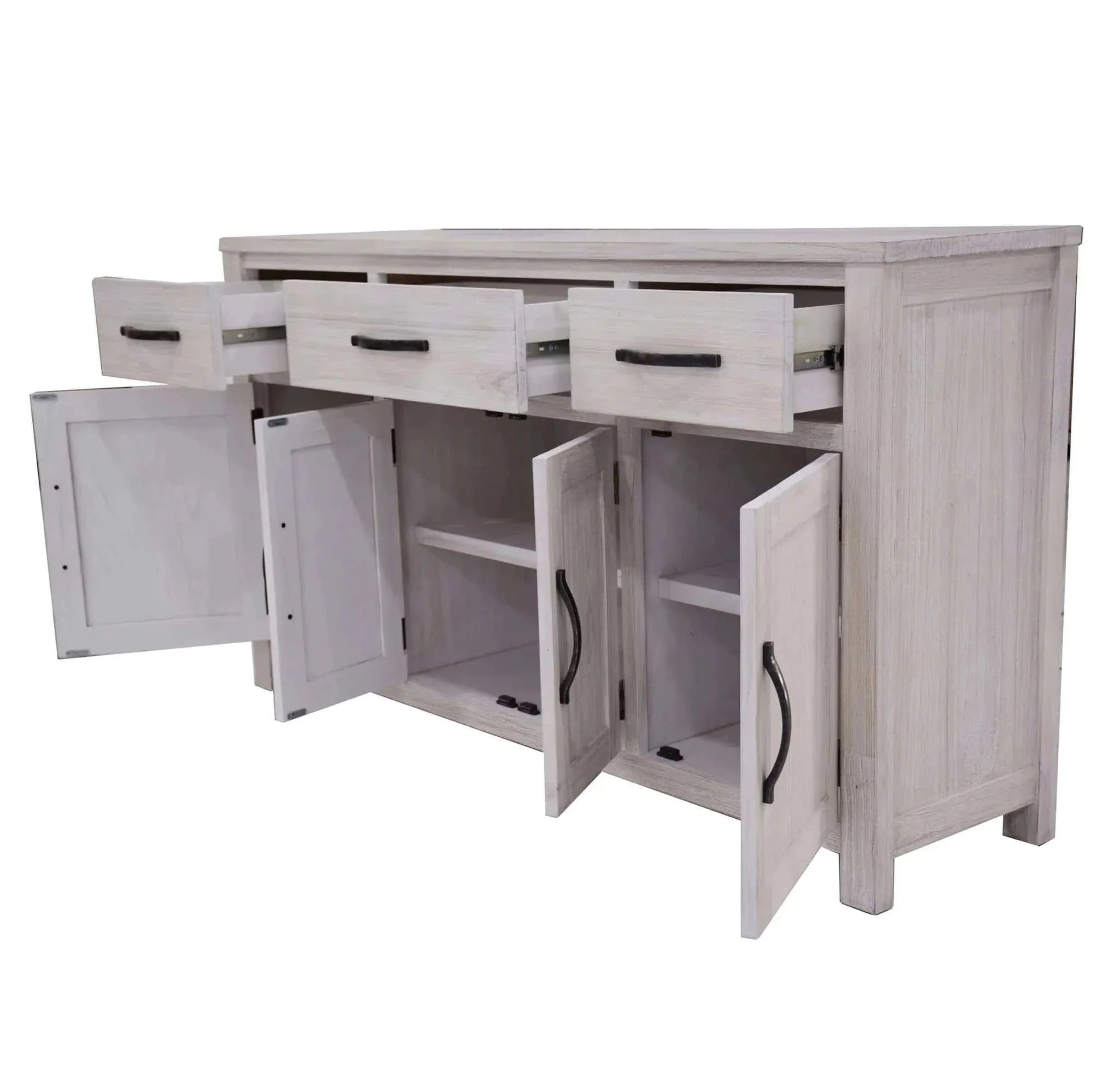 slim Buffet Table White 