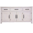 slim Buffet Table White 