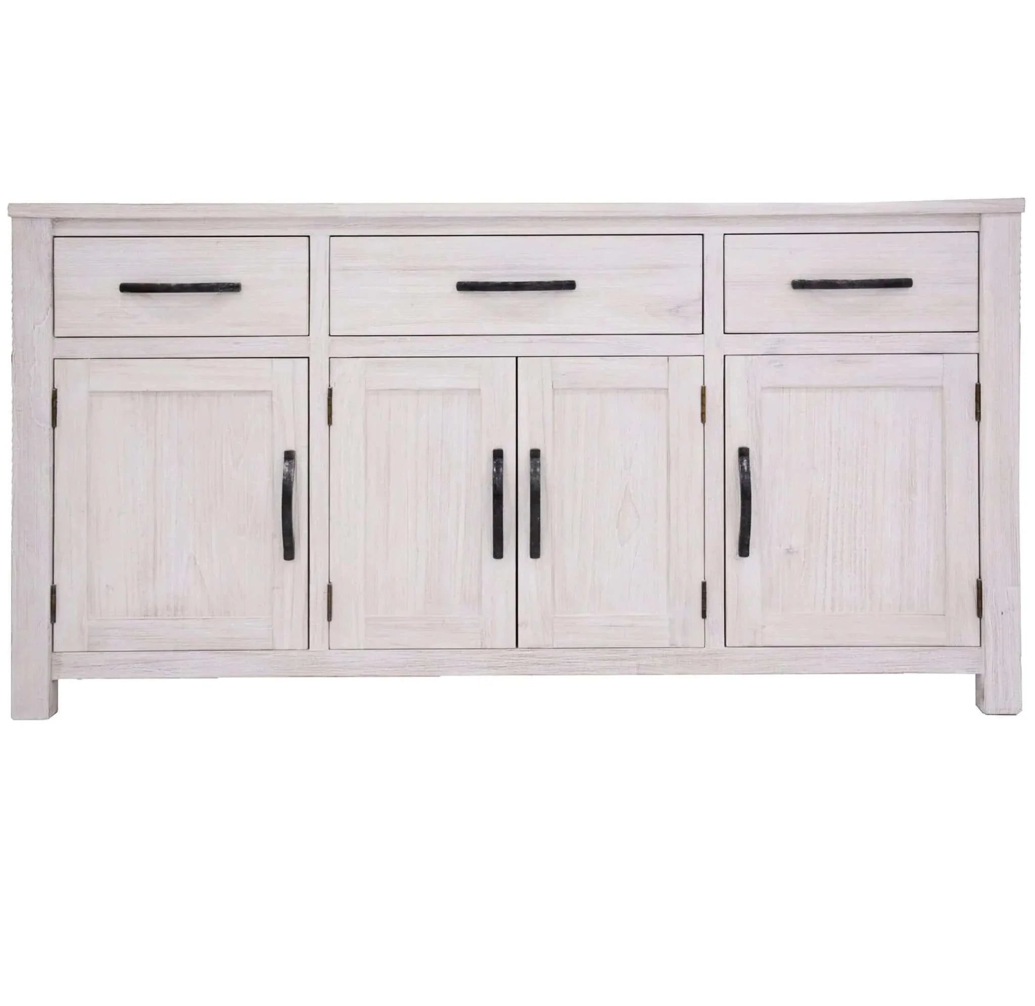 slim Buffet Table White 