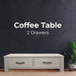 drawer coffee table