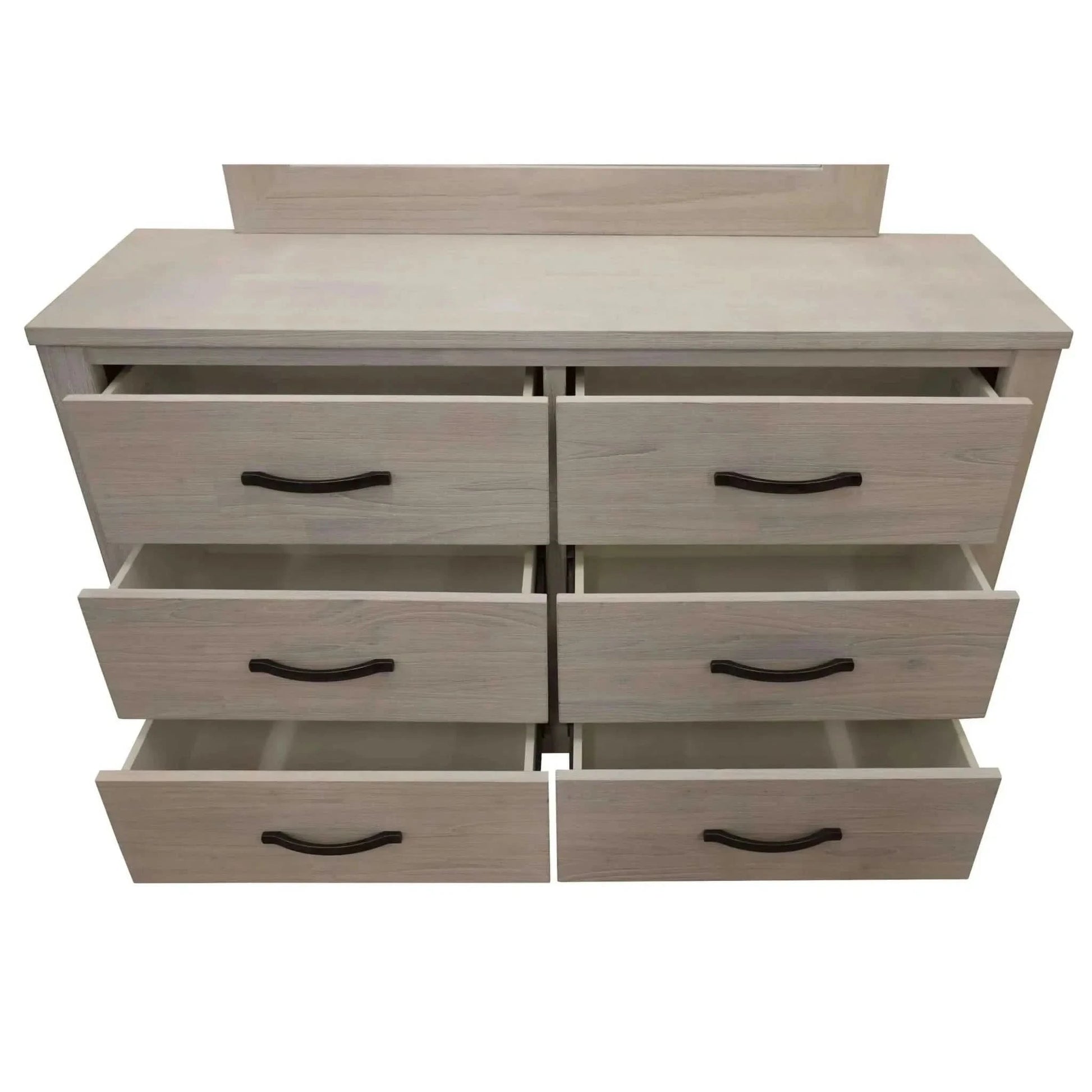 Foxglove Dresser 6 Chest of Drawers Solid Wood Tallboy Storage Cabinet