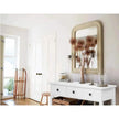 white console table