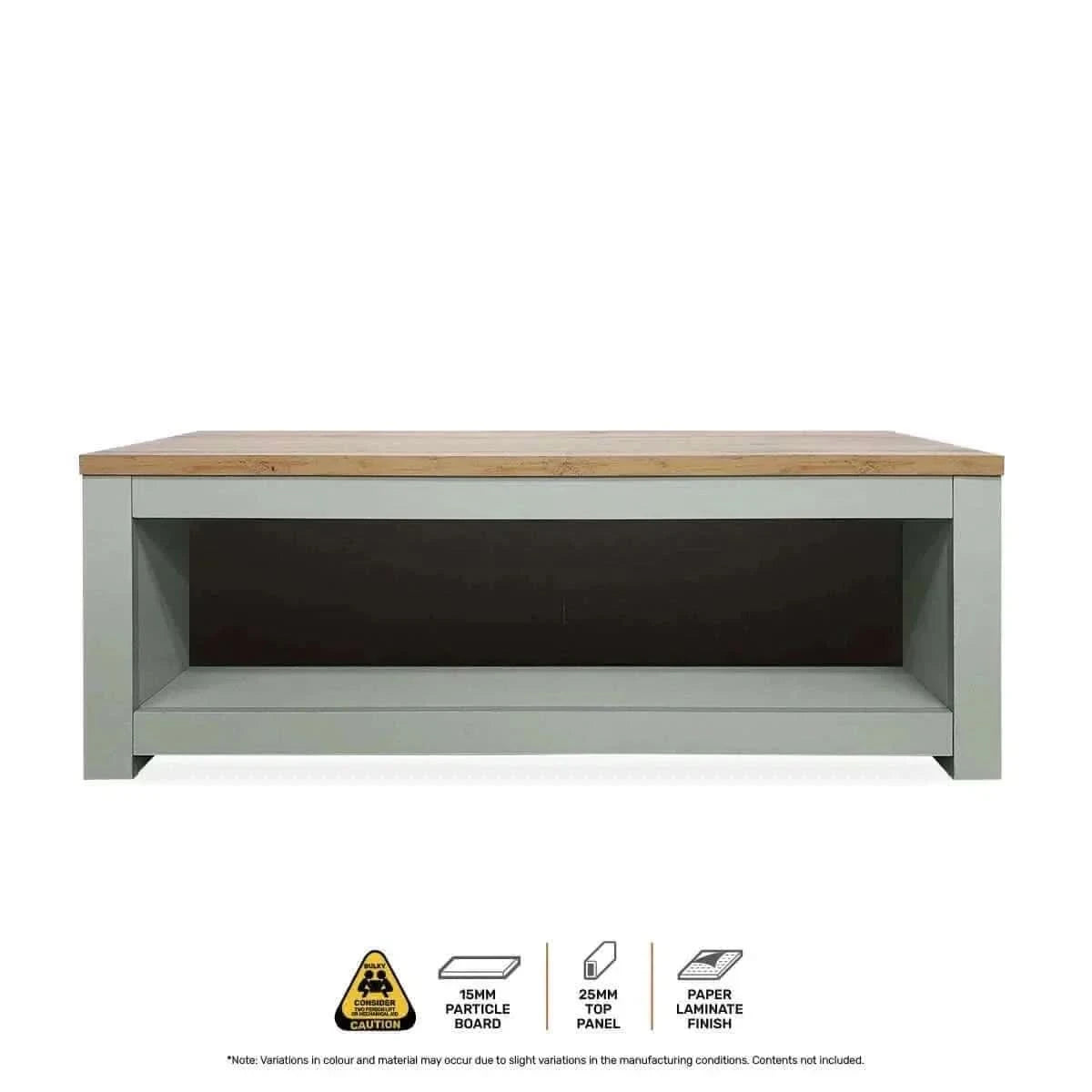 Home Master Winchester Two Tone Coffee Table Stylish Flawless Design 1