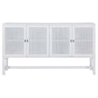 rattan Sideboard Buffet white 