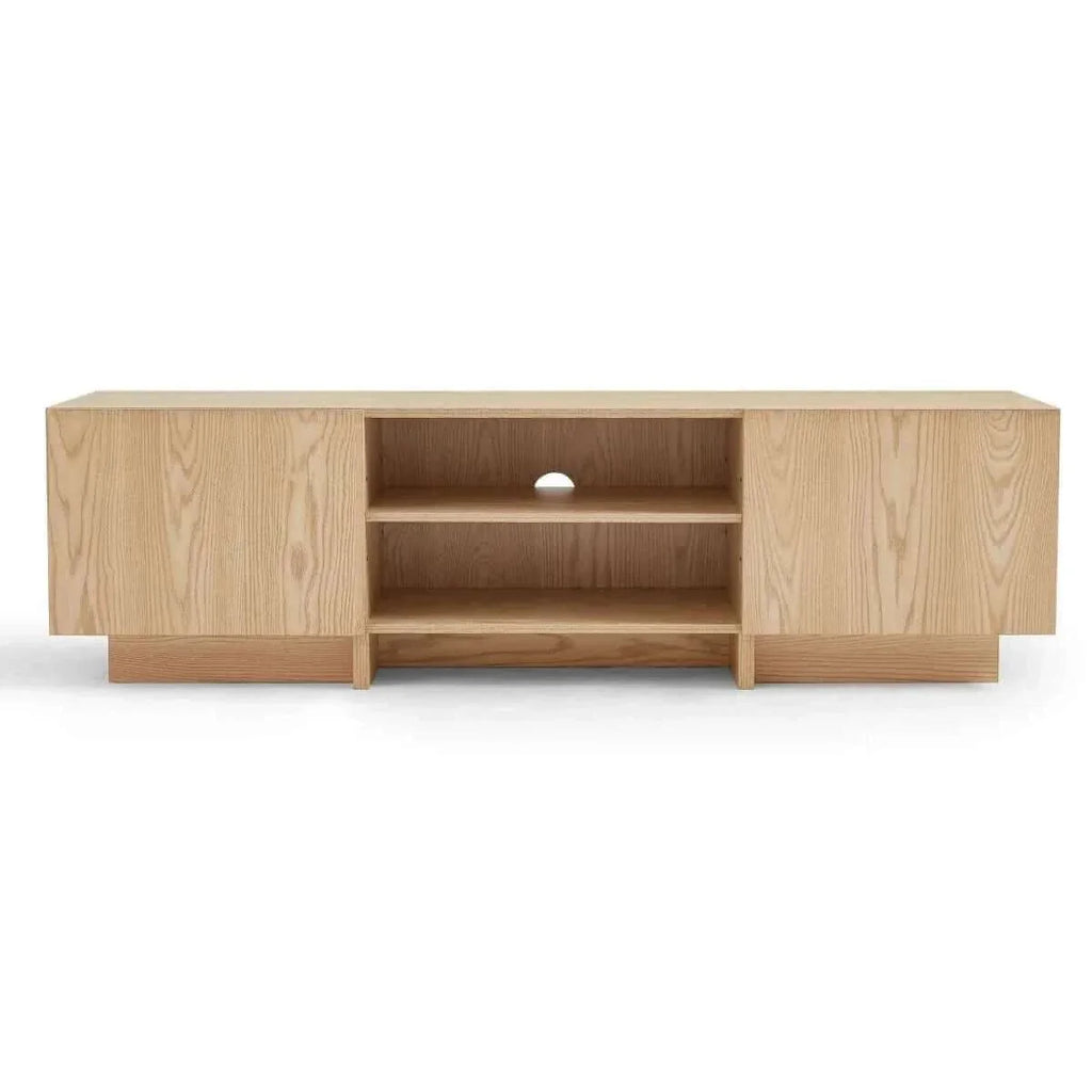 wooden tv unit-Upinteriors