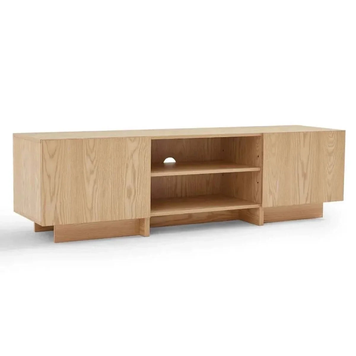 wooden tv stand