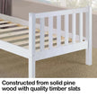 pine single bed