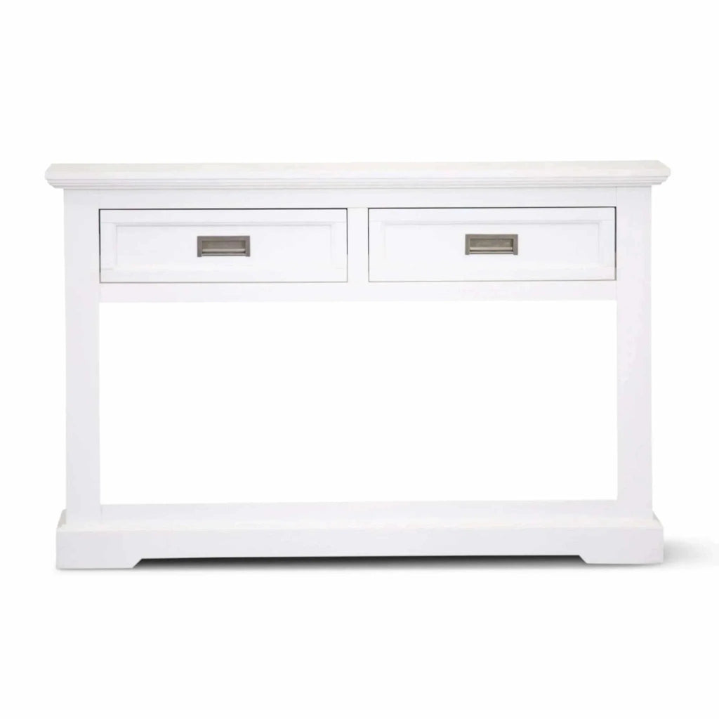 Console Hallway Entry Table White-Upinteriors