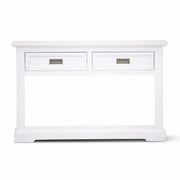 Laelia Console Hallway Entry Table 125cm Solid Acacia Timber Wood Coas