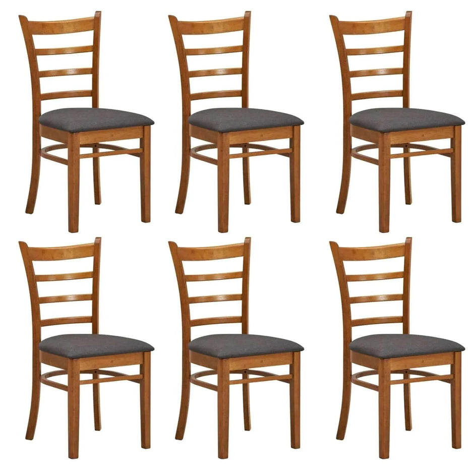 modern walnut dining chairs