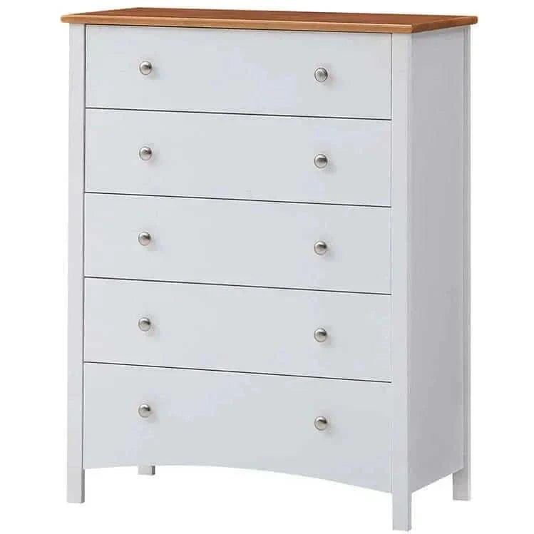 Tallboy Chest of Drawers White