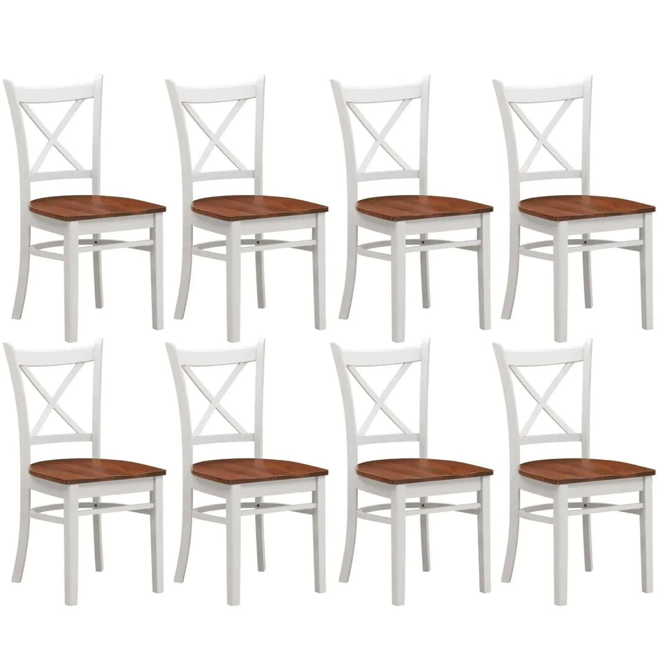 dining chair set White 