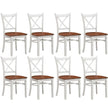 dining chair set White 